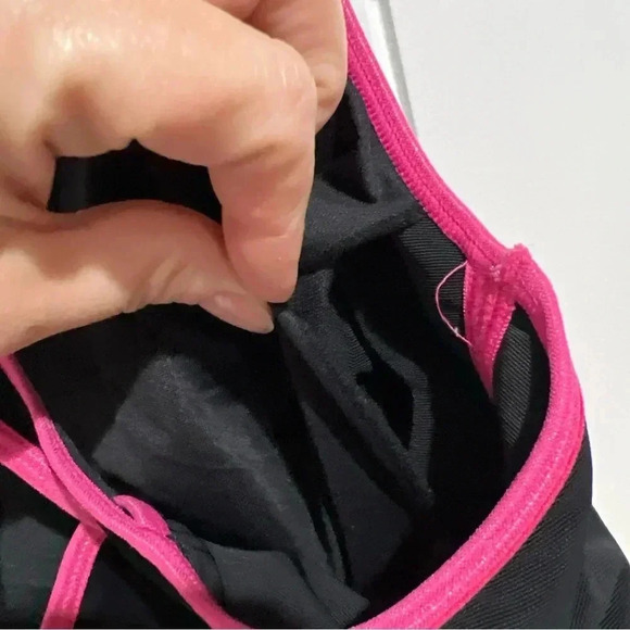 Marika Miracles Bra Womens Racerback Sports Wire Free Plus Black Size 20 - Picture 9 of 12